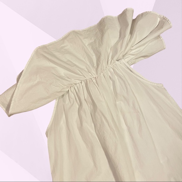 Optima Cottonwear White Ruffle Dress - Picture 5 of 7